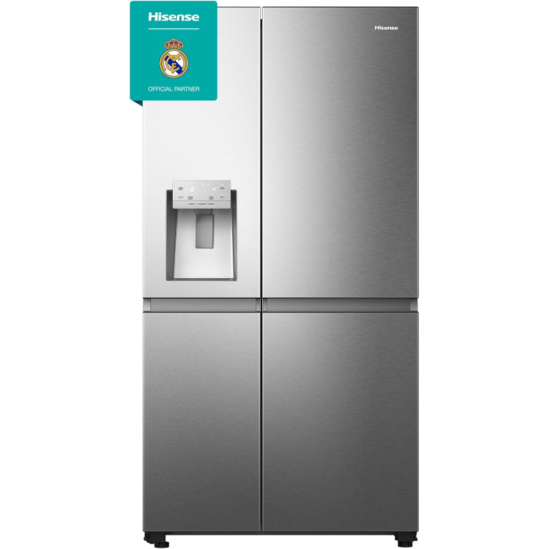 61F2ZucPRZL._AC_SL1500_ No Frost Frigorífico Americano Side by Side Hisense RS818N4TIE1 632L - Imagen 1
