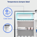 E Acero Inoxidable Bajo Encimera Mini Frigorífico Origial COOL&FREEZE 80L INOX 80L Clase - Imagen 2