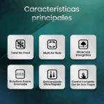 Frigorífico Hisense RS677N4BIE 519L No Frost Inox Americano - Imagen 3