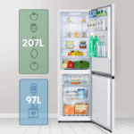 Combi Hisense RB390N4DWD 304L No Frost Frigorífico - Imagen 3