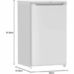 Encimera Mini Frigorífico Beko TS190340N 85L Clase E Bajo - Imagen 3