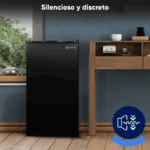 Mini Origial COOL&FREEZE 80 Negro E Frigorífico - Imagen 4