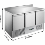 Enfriamiento GGM Gastro SAG147EAND#07 Mesa de - Imagen 3