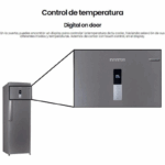 Frigorífico 1 Puerta Infiniton CL-360L85XEN 375L No Frost - Imagen 2