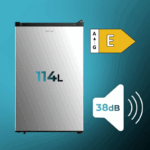 Frigorífico Mini Cecotec Bolero CoolMarket TT 114L Inox - Imagen 2