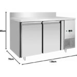 Refrigerada METRO Professional GCC2100BS 250W 215L Mesa - Imagen 2
