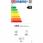 Combi Bosch KGN392LAF 2.03m 363L Inox Frigorífico - Imagen 3