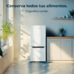 E 117L Frigorífico Combi Cecotec Bolero CoolMarket Combi 117 DF - Imagen 4