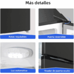 CHiQ FBM157L42 157L Inox Frigorífico Combi - Imagen 3