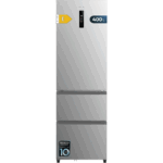 400L Inox Frigorífico Combi Cecotec Bolero CoolMarket Combi FD 400