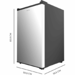 Frigorífico Mini Cecotec Bolero CoolMarket TT 114L Inox - Imagen 3
