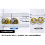 Frigorífico Combi Samsung RB38C605CWW/EF 390L Blanco No Frost - Imagen 6