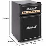 Marshall MF-3.2 92L Negro Mini Nevera - Imagen 3