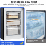 CHiQ FBM157L42 157L Inox Frigorífico Combi - Imagen 4