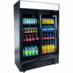 Correderas Cristal Refrigerador de Bebidas GGM Gastro 880L 2 Puertas