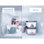 Frigorífico Beko BCSA285K4SN 271L Clase E Integrable Combi - Imagen 5