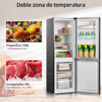 CHiQ FBM157L42 157L Inox Frigorífico Combi - Imagen 7
