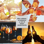 Comercial GGM Gastro GK374UES 347L Bebidas Refrigerador - Imagen 3