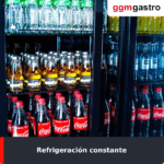 Correderas Cristal Refrigerador de Bebidas GGM Gastro 880L 2 Puertas - Imagen 4
