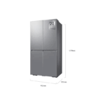 Samsung RF59C70TES9/ES 177.9x91.2 Inox Frigorífico Americano - Imagen 2