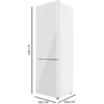 Cecotec Combi 356 200 cm 60 cm 356 L Clasificación D Blanco Frigorífico Combinado - Imagen 2