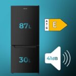 Cecotec Combi 117 DF 117 L Clasificación E Negro Frigorífico Combinado - Imagen 2