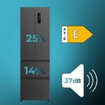 Cecotec Bolero Coolmarket Combi F2D 400 400L E Inox Frigorífico - Imagen 2