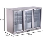 METRO GBC3003S 308 L Refrigeración por aire Frigorífico bebidas - Imagen 2