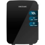 Cecotec Bolero MiniCooling 10L 12V-220V 7-65 °C Negro Nevera mini