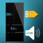 Cecotec Bolero CoolMarket FD 436 83,6 x 183 cm 436 L Clasificación E Frigorífico Puerta Francesa - Imagen 3