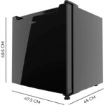 Cecotec Bolero CoolMarket TT 31 Dual 31L E Negro Frigorífico mini - Imagen 3