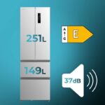 Cecotec Bolero Coolmarket Combi F2D 400 400L E Inox Frigorífico - Imagen 3