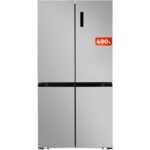 EVVO F100 321 l + 169 l Motor Inverter Total No Frost Frigorífico 4 puertas