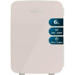 Cecotec Bolero MiniCooling 6L 12V-220V 5-65 °C Beige Nevera mini
