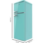 Cecotec Bolero CoolMarket 2D Origin 215L E Verde Frigorífico - Imagen 5