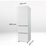 Haier HTR3518ENMW 54,5 cm 303 L Clasificación E Frigorífico Combinado - Imagen 2