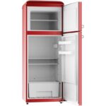 EVVO F45 170L 45L Clase E Rojo Frigorífico Dos Puertas - Imagen 4