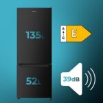 Cecotec Combi 205 DF 205 L Clasificación E Negro Frigorífico Combinado - Imagen 2