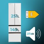 Cecotec Bolero Coolmarket Combi F2D 400 400L E Blanco Frigorífico - Imagen 4