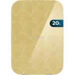 Cecotec Bolero MiniCooling 20L 7-65 °C Clase E Amarillo Nevera mini