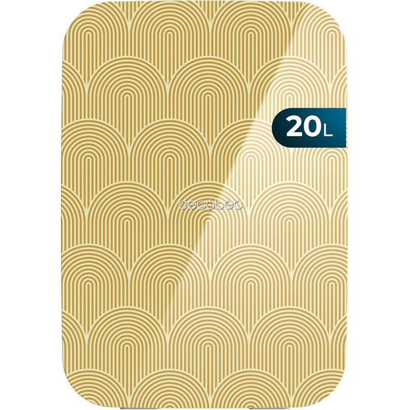 LT1ZO511bh Cecotec Bolero MiniCooling 20L 7-65 °C Clase E Amarillo Nevera mini - Imagen 1