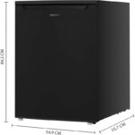 Cecotec Bolero CoolMarket TT 107 107L Clase de eficiencia energética E Negro Frigorífico mini - Imagen 6