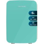 Cecotec Bolero MiniCooling 6L 12V-220V 5-65 °C Verde Nevera mini