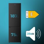 Cecotec Combi 262 2 puertas 262 L Clasificación E Negro Frigorífico Combinado - Imagen 6