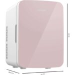 Cecotec Bolero MiniCooling 10L 12V-220V 7-65 °C Rosa Nevera mini - Imagen 4