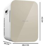 Cecotec Bolero MiniCooling 20L 7-65 °C Clase E Beige Nevera mini - Imagen 6