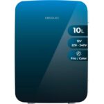 Cecotec Bolero MiniCooling 10L 12V-220V 7-65 °C Azul Nevera mini