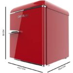 Cecotec Bolero CoolMarket TT Origin 45 45L E Rojo Frigorífico mini - Imagen 6