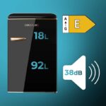 Cecotec Bolero CoolMarket TT Origin 110 110L E Negro Frigorífico mini - Imagen 6