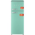 EVVO F45 170L 45L Clase E Verde Frigorífico Dos Puertas